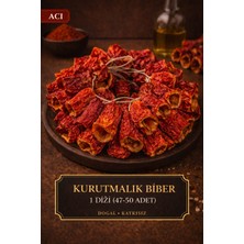 Diyarından Gaziantep Kurumalık Biber Acı 1 Dizim (47-50 Adet)