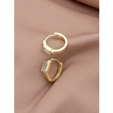 Xuping Xupıng Özel Seri 14K , Gold , Sarı Renk Çocuk Boy Çelik Küpe