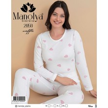 Manolya Waffle Pijama Takımı