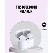 VeraGlobe Buğz iPhone 11 12 13 14 15 Pro Max Uyumlu Tws Kulaklık Gürültü Önleyici Stereo Ses