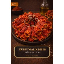 Diyarından Gaziantep Kurumalık Biber Tatlı 1 Dizim (47-50 Adet)