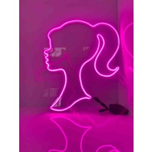 Kamer Neon LED Işıklı Barbie 40 cm
