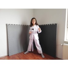 Feyza Design Yumuşak ve Konforlu 26MM 100CM Siyah-Gri Minder