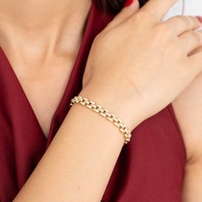 Xuping Xupıng Premium Seri 14K Zincir Bileklik