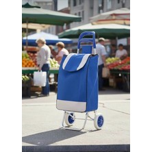 PremiumPort Katlanabilir, Su Geçirmez, Tekerlekli, Çantalı, Alüminyum Gövdeli Pazar Arabası