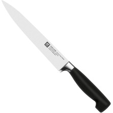 Braventa Collection Zwilling Four Dilimleme Bıçağı, Paslanmaz Çelik, Siyah