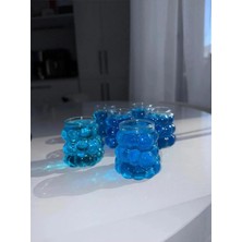 Braventa Collection Safestore Boncuk Kahve Yanı Bardak 6'lı Mini Üzüm Bardak Boncuk Şekilli Pinterest Bardak 75ML Isıya