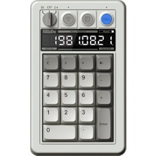 Braventa Collection 8bitdo Retro 18 Mechanical Numpad, Supports Calculator Mode, Bluetooth/2.4g/wired Numpad For Windows