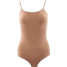 MOTTO10 Butik Pamuklu Alttan Çıtçıtlı Ip Askılı Badi