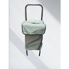 PremiumPort Güçlü ve Dayanıklı 75 kg Taşıma Kapasiteli Pazar Arabası