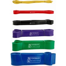 Feyza Design Çok Renkli 6'lı Direnç Lastiği Seti, Güçlendirme ve Esneklik Için Idealdir