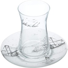 Braventa Collection 04FIA001204 Istanbul Çay Bardağı, Cam