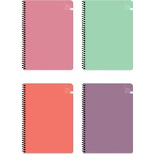 Braventa Collection A5 96 Yaprak Düz Sert Kapak Notebook Defter