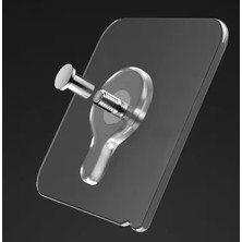 BayMusK Teknoloji 20 Adet Duvara Monte Edilebilir Kanca Plastik Askı Mutfak Resim Fotoğraf Poster Saat Askı