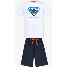 Penti Erkek Renkli Lic-Superman Pijama Takımı