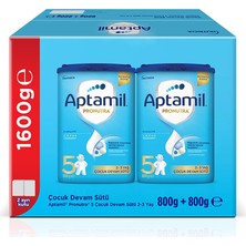 Braventa Collection Aptamil 5 Prebiyotikli Çocuk Devam Sütü 800 x 2 Adet 1600 gr