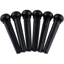 Manuel Raymond Gitar Aksesuar Akustik Pimi Siyah 6'li GATPA6BK