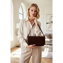 Benerly Kadın Mini Omuz Çantası Düz Desen Kapaklı Ayarlanabilir Askılı Günlük Kullanım Için Uygun Şehir