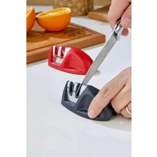 Braventa Collection Mini Bıçak Bileyici Taşınabilir Plastik Alet Hızlı Bileme Manuel Bıçak Bileyici Kamp, Açık Hava Etki