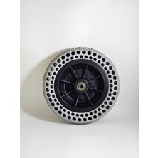 Nylon 200X50 Engelli Tekerlekli Sandalye Dolgu Teker Süspansiyon Destekli