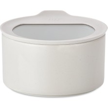 Braventa Collection One Seramik Saklama Kabı Buz Beyaz 420 ml D- D-NEONE042-01