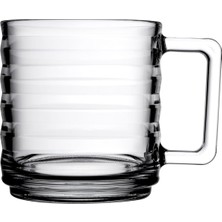 Braventa Collection Brıcks Fincan/kupa 320 cc T Damla Logo (K) 6 Ofset Hediyelik 24 Paşabahce