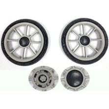 PremiumPort 2 Adet Büyük Boy Pazar Arabası Teker Takımı Ø20CM 20X20 cm Fiyatı