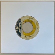 Sayan Plak Edip Akbayram Dağlar Dağladı Beni - Ince Ince Bir Kar Yağar  45 Lik Plak Etiketi Soyulmuş (Orijinal Dönem Baskı)