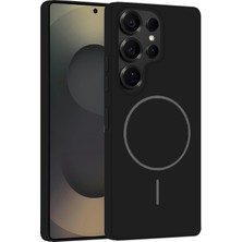 Dorenta  Samsung Galaxy S25 Ultra Kılıf Jully Magsafe Kapak - Siyah