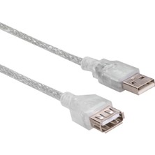 Braventa Collection S-Link SL-AF2005 Usb2.0 5m Şeffaf Uzatma Kablo