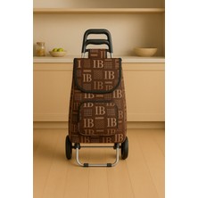 PremiumPort Katlanabilir Su Geçirmez Alüminyum Pazar Arabası Tekerlekli