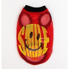 Braventa Collection Pawstar Smile Kedi Köpek Tişörtü - Kedi Köpek Kıyafeti Small