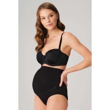 MOTTO10 Butik Kadın Pamuk ve Modal Kumaş Yüksek Bel Hamile Külodu (2588)