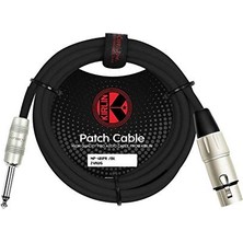 Braventa Collection MP-482PRBK Xlr F - 1/4'' Mono 3 Metre Mikrofon Kablosu