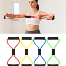 Feyza Design Çok Yönlü Pilates Direnç Lastiği, Esneme ve Fitness Için Dayanıklı