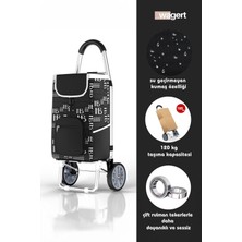 PremiumPort Metal Tekerlekli Pazar Arabası, Dayanıklı ve Hızlı Taşıma Aracı