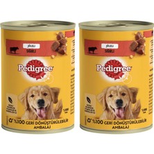 Braventa Collection Köpekler Için Biftekli Konserve Yaş Mama 400 G 2li Paket