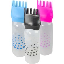 Braventa Collection Selenica Taraklı Saç Boyama Şişesi Saç Bakım Yağı Uygulama Tarağı Saç Dip Boyası Uygulama Şişesi