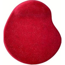 Braventa Collection Usin Oval Bilek Destekli Desen Tip Kaymaz Taban Optik Bilgisayar Notebook Mouse Pad Maus Pad 17,5X21