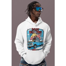 Sevbano Post Malone Rapper Baskılı Unisex Oversize Şarkıcı Hoodie