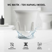 Primeaks Tek Kapaklı Wc Matik | Uzun Süreli Hijyen ve Ferahlık
