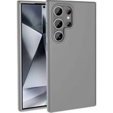 ZM Store Galaxy S23 Ultra Uyumlu Kılıf M-Safe Şarj Özellikli Sıvı Teknolojili Silinebilir Kivi Kapak