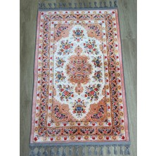 Prayer Rug Dokuma Taban Örgü Püsküleri ve Ipek Kadar Yumuşak Yüzeyiyle Bambu Seccade Namazlık 80X125 cm
