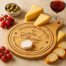 Braventa Collection Bambu Peynir Sunum Tabağı, Tek Kişilik Bambu Sunum Tabağı | Doğal ve Şık - Lezzetli Atıştırmalıkları