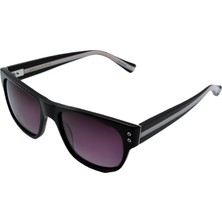 Sama Hı 55 Black Brown Pınk Brown Gradyan Kahverengı Pembe  Polarize Pembe Kadın Güneş Gözlüğü