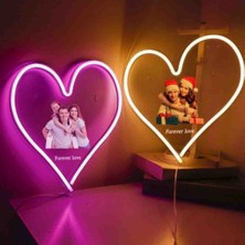 Kamer Neon LED Işıklı 2'li Kalp