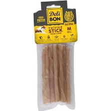 Braventa Collection Gerçek Deriden Kalın Burgu Çubuk, THICKX12PCS.,