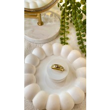 Vıp 14K Xuping Taşlı Bombe Model Yüzük