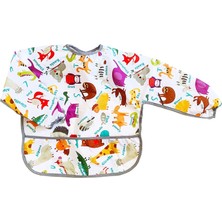 Braventa Collection , Deluxe Uzun Kollu Bebek Mama Önlüğü