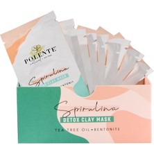 Braventa Collection - Spirulina Yosunlu Detoks Kil Maskesi (8 Adet x 8 Ml)